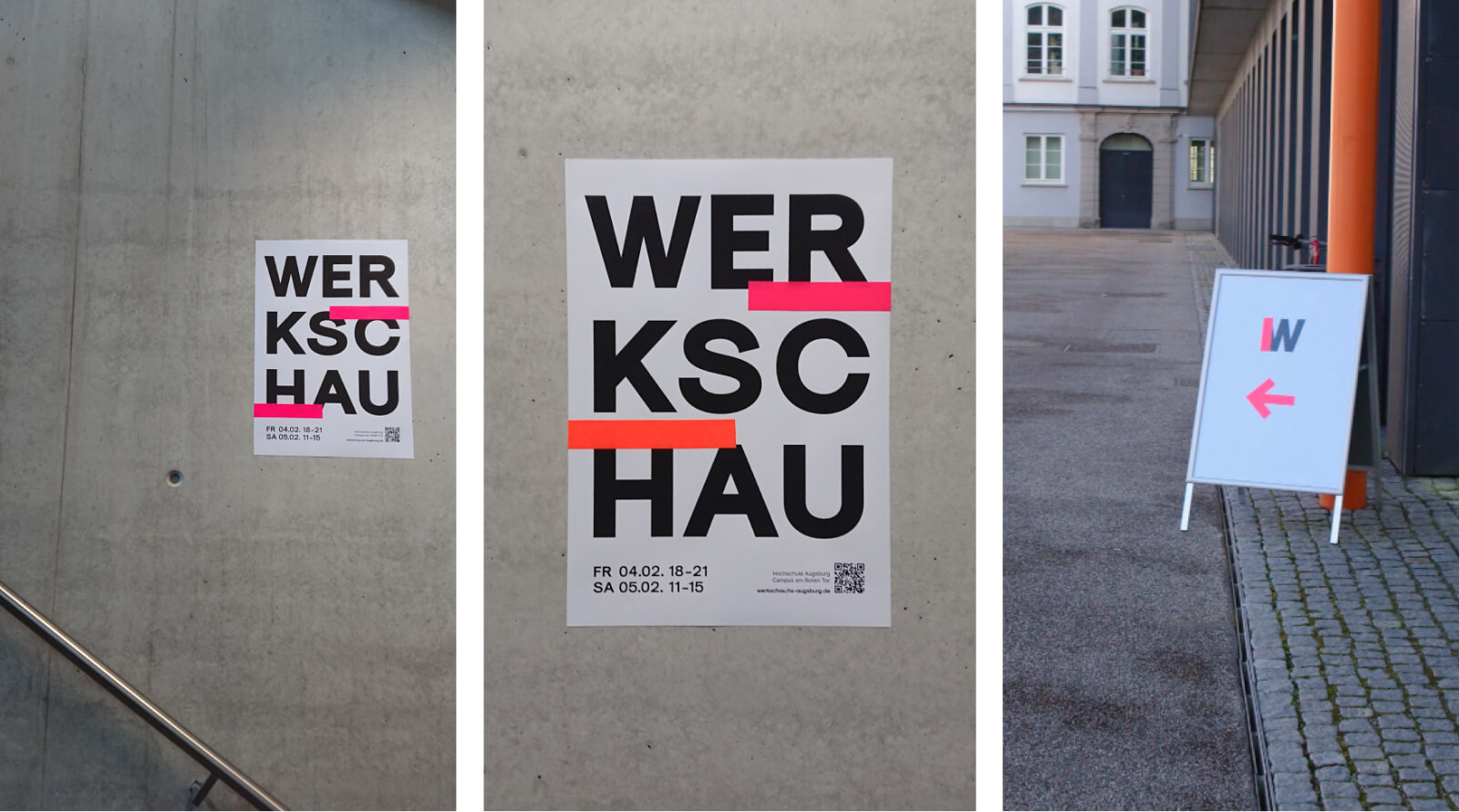 Fotos der Werkschau Poster